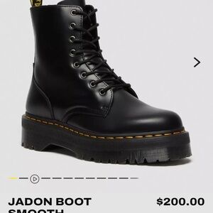 Jadon Boot Smooth Leather Platforms